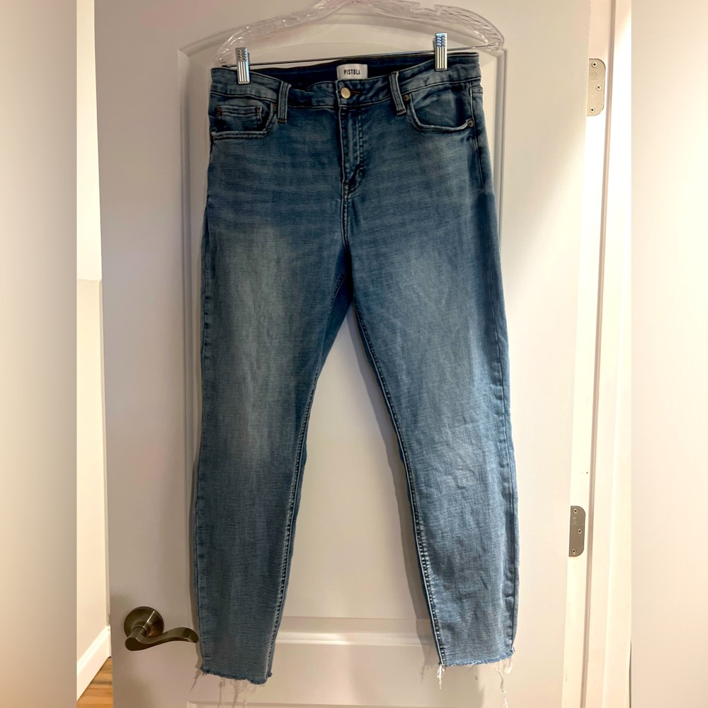 Pistola jeans raw hem size 31